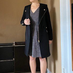 ‼️ CLOSET CLEAR OUT: Black Zara Biker Moto Coat 🖤